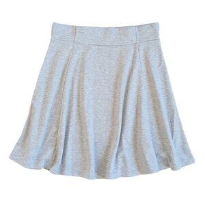 A-line Skirt Light Gray